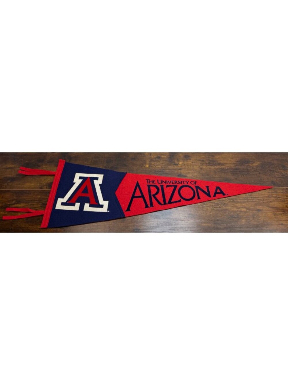 Vintage University Of Arizona Felt Pennant College Decor 32 inches